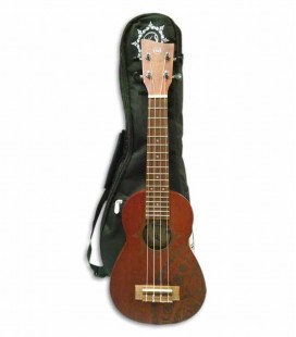 Ukulele Soprano VGS Manoa Kaleo Tattoo KT-SO-Inca