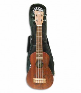 Photo of ukulele VGS Manoa Kaleo with bag