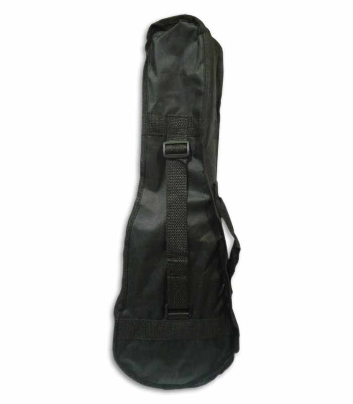 Photo the back of bag for ukulele soprano VGS W-SO-BL 
