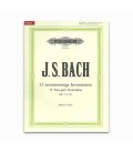 Bach 2 Voices Inventions Peters