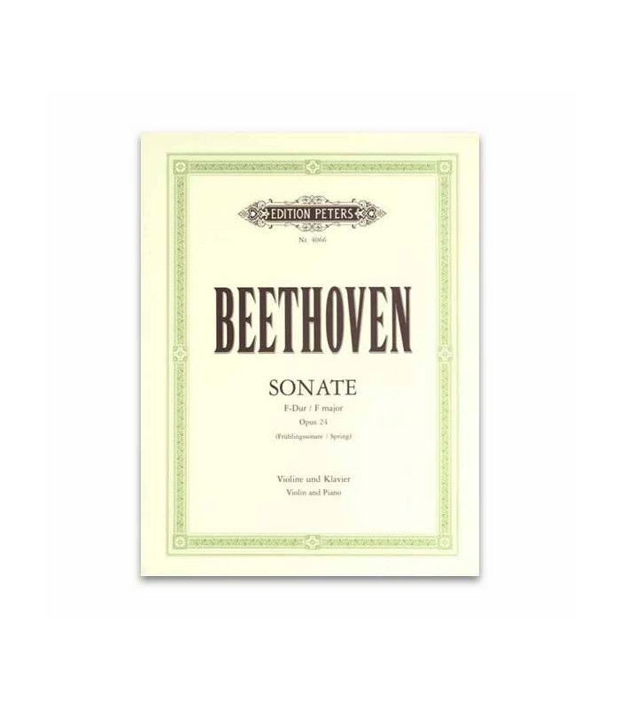 Beethoven Spring Sonata Opus 24 Peters