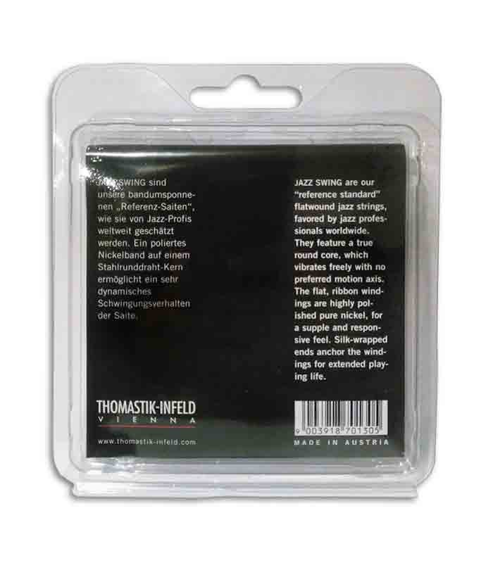 String Set Thomastik 012 Jazz Swing Electric Guitar JS 112