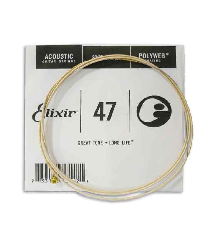 String Set Elixir 11000 Acoustic Guitar Polyweb Extra Light