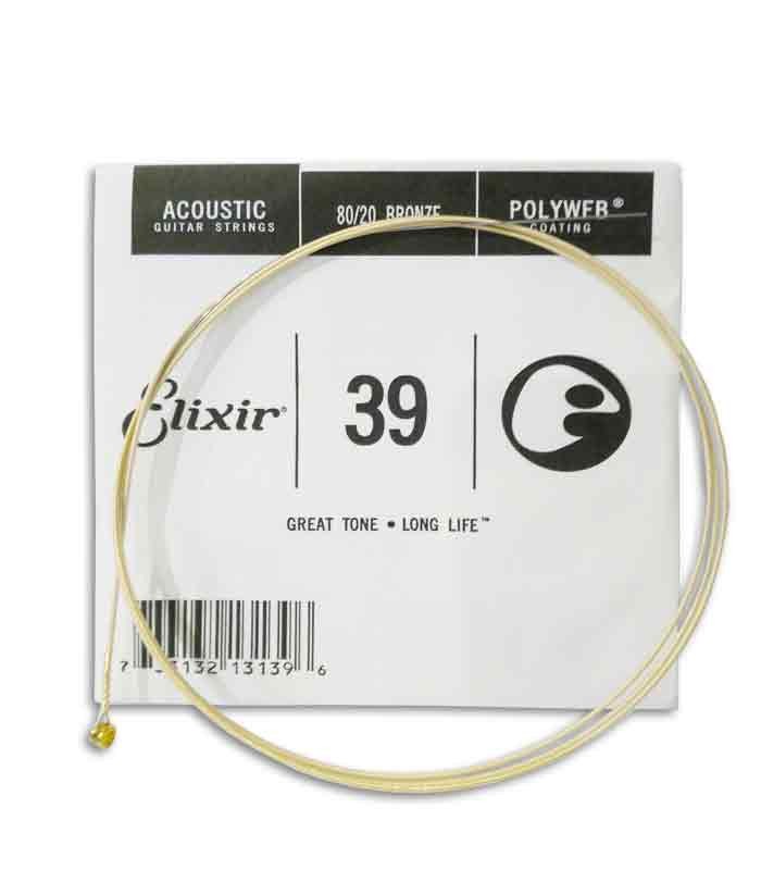 String Set Elixir 11000 Acoustic Guitar Polyweb Extra Light