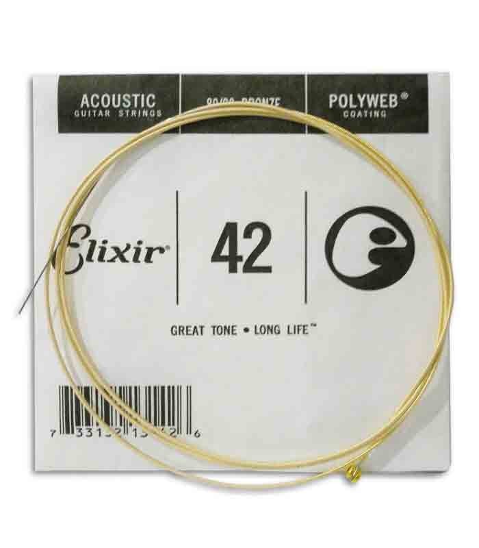 String Set Elixir 11025 Acoustic Guitar Bronze Polyweb Extra Light