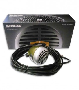 Microphone Shure SH 520DX for Harmonica with Volume Control