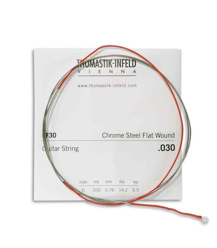 Thomastik Classic N Flatwound CF128 Classical Gt String set