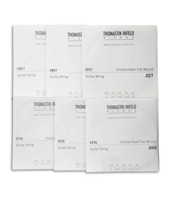 String Set Thomastik Classic N Flatwound CF128 Classical Guitar