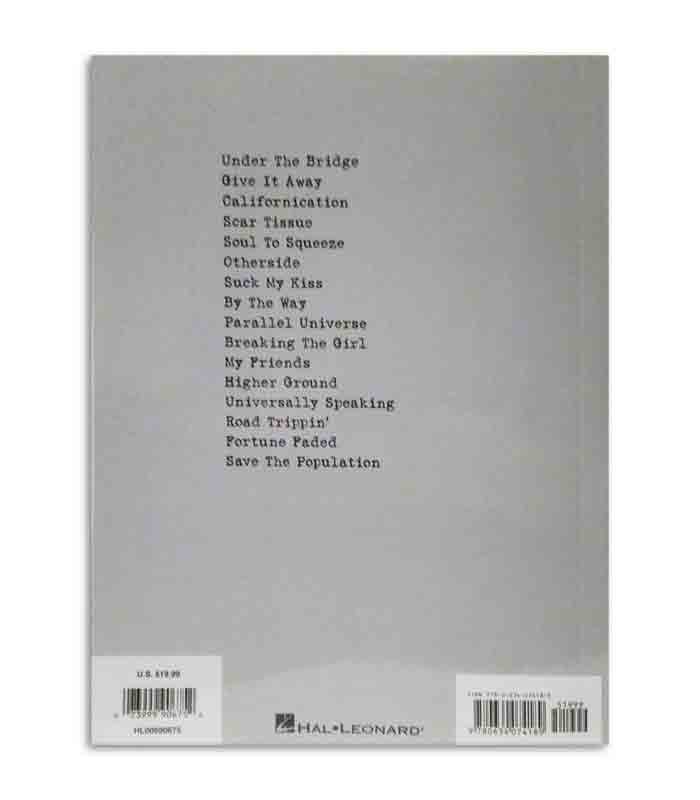 Livro Red Hot Chili Peppers Greatest Hits Bass MUSAM970420