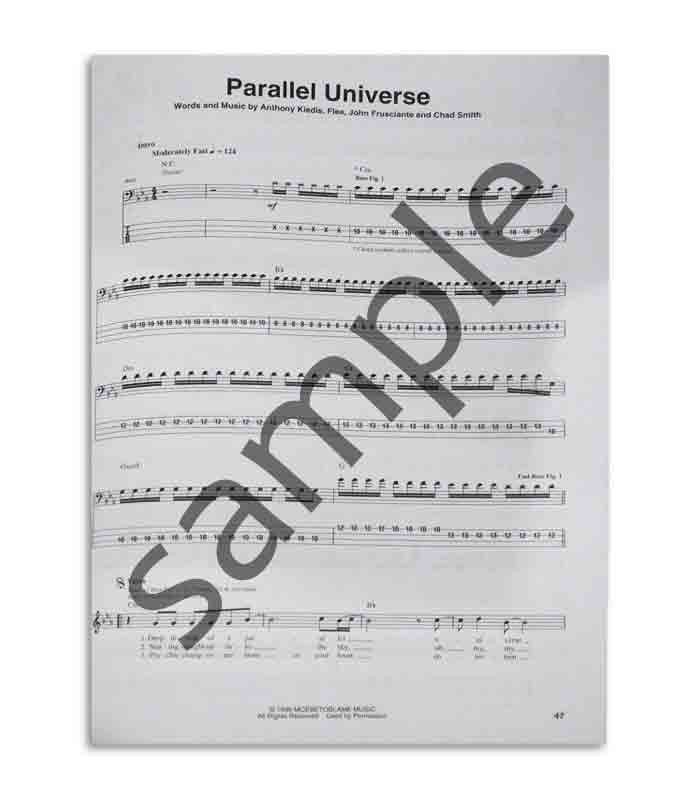 Livro Red Hot Chili Peppers Greatest Hits Bass MUSAM970420