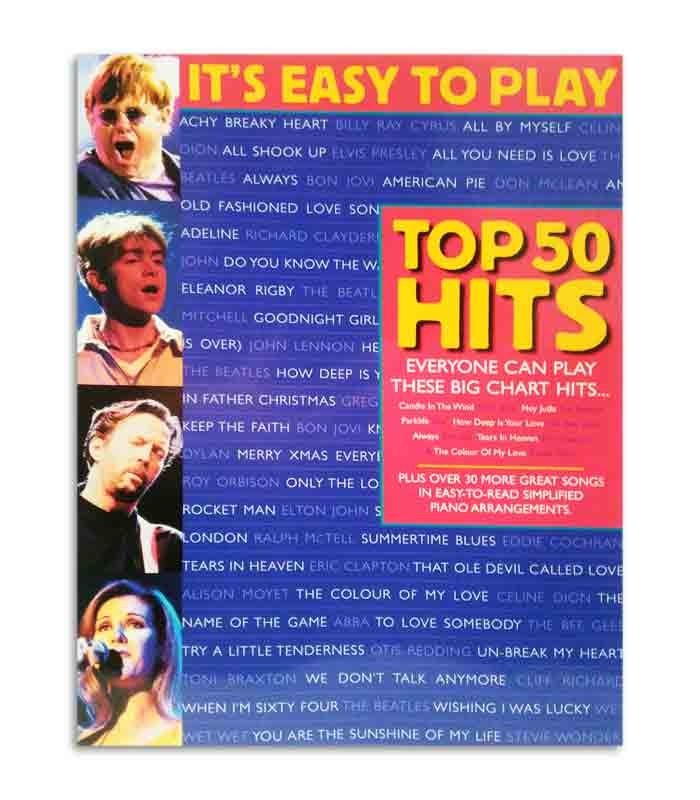 Livro Its Easy to Play Top 50 Hits MUSAM952512
