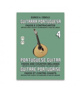 Eurico Cebolo Método Portuguese Guitar with CD GP4