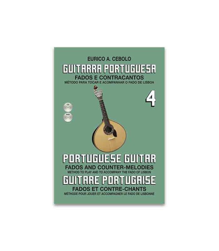 Eurico Cebolo Método Portuguese Guitar with CD GP4