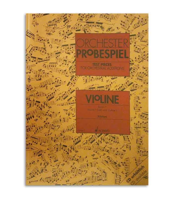Book Orchester Probespiel for Violino Volume 2 ED7851