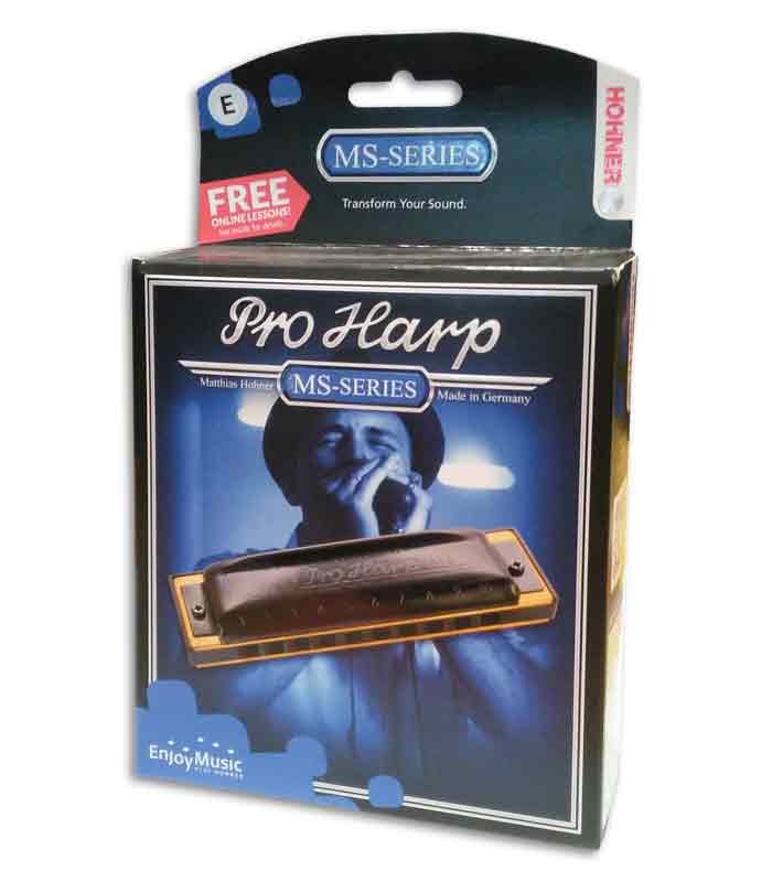 HOHNER Harmonica diatonique Hohner 562/20 MS Pro Harp MI E 