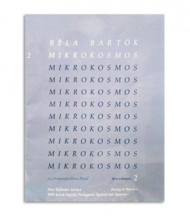 Cover of book Béla Bartók Mikrokosmos Vol 2 BOH21081