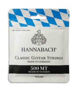 String Set Hannabach 500MT Medium Tension for Classical Guitar
