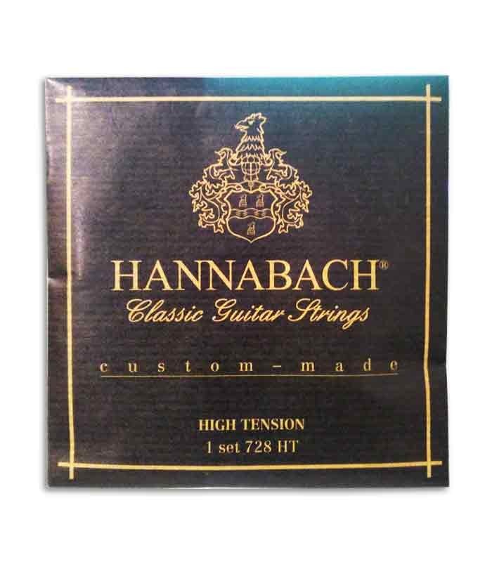 Hannabach Classical Guitar String Set E728HT High Tension