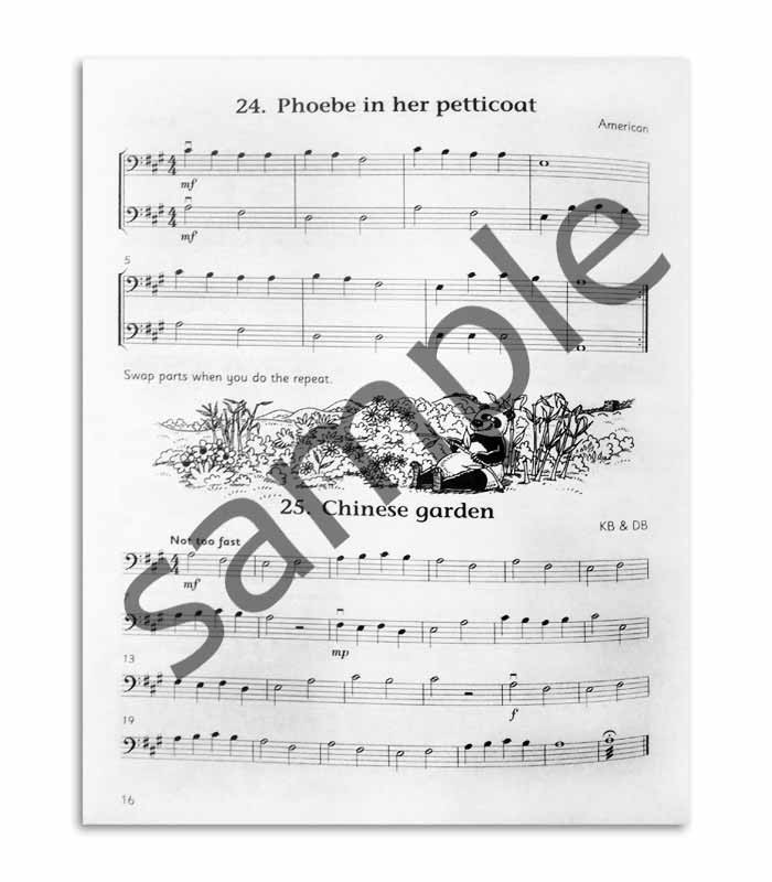 Sample page of book Blackwell Cello Time Joggers Book 1