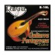 Package of string set Rouxinol R10L portuguese guitar