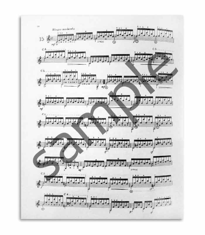 Book Carcassi 25 Estudos Melódicos Progresivos para Guitarra Op 60 UMG20151