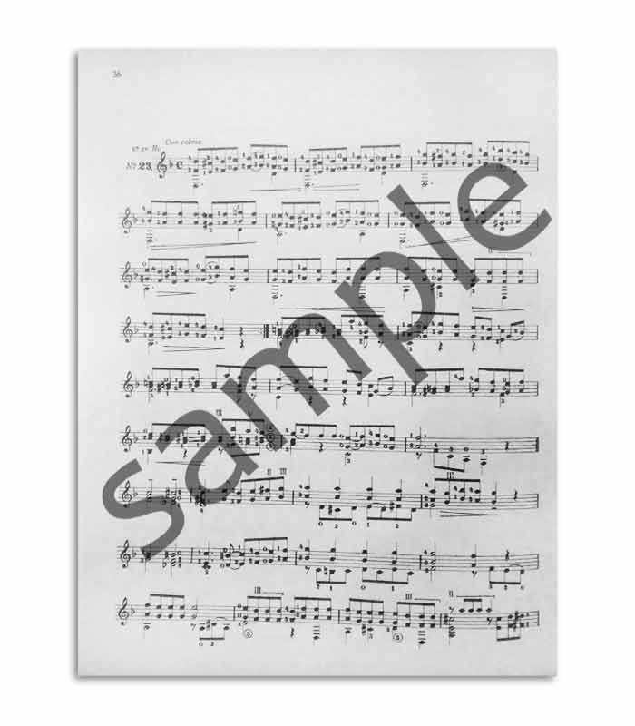 Livro Fernando Sor 30 Estudos de Guitarra UMG19524