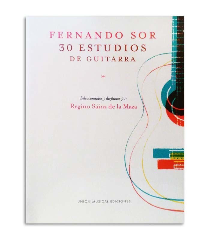 Livro Fernando Sor 30 Estudos de Guitarra UMG19524