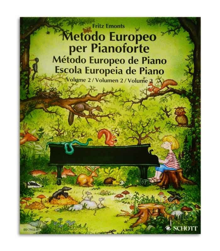 Book Método Europeo de Piano Volume 2 ED7932 02