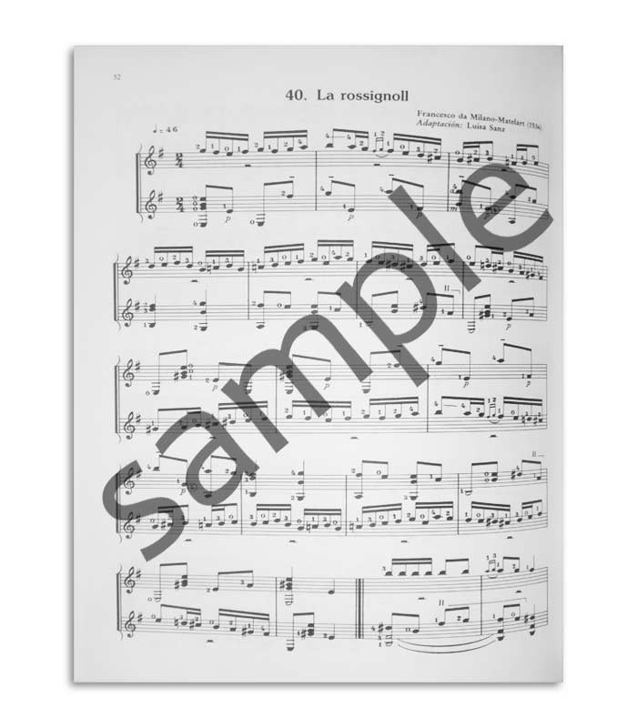 Book Luisa Sanz La Guitarra Paso a Paso 75 Piezas Fáciles MK16228