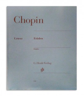 Livro Chopin Etüden Opus 10 and 25 HN124