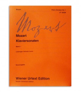 Cover of book Mozart Piano Sonatas Vol 1