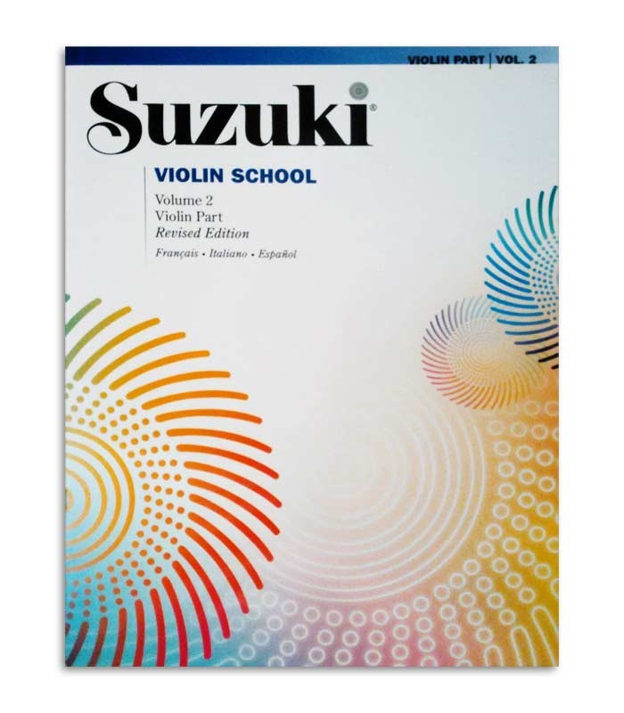 Livro Suzuki Violin School Vol 2 FR IT ES MB38