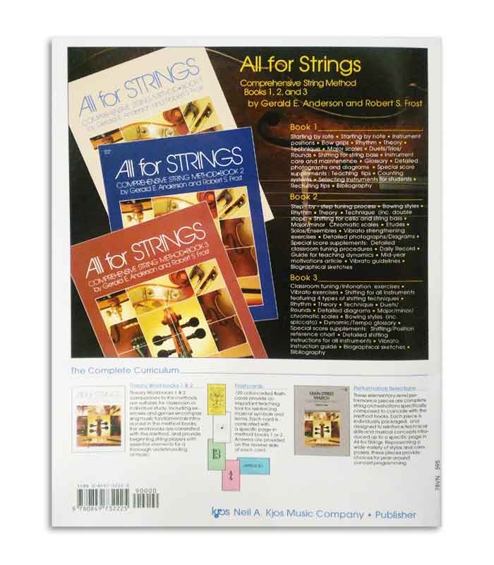 Anderson and Frost All For Strings Violin Vol 1 Violin method