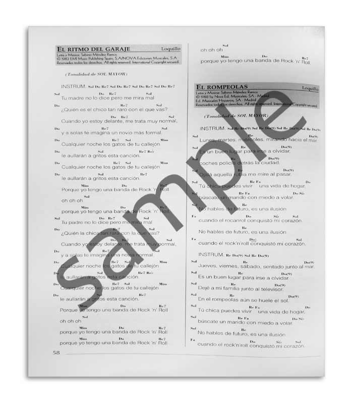 Book El Cancionero Letras y Acordes Vol 2 ML2379