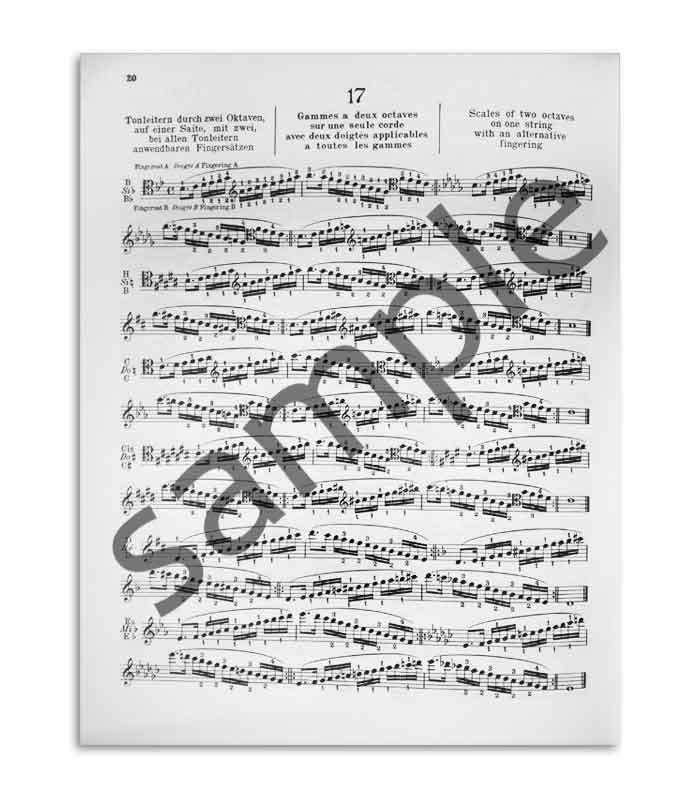 Back cover of book Feuillard Daily Exercises for Cello