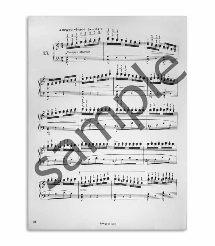 Book Czerny Estudios de Pequeña Velocidad Opus 636 EMC341226