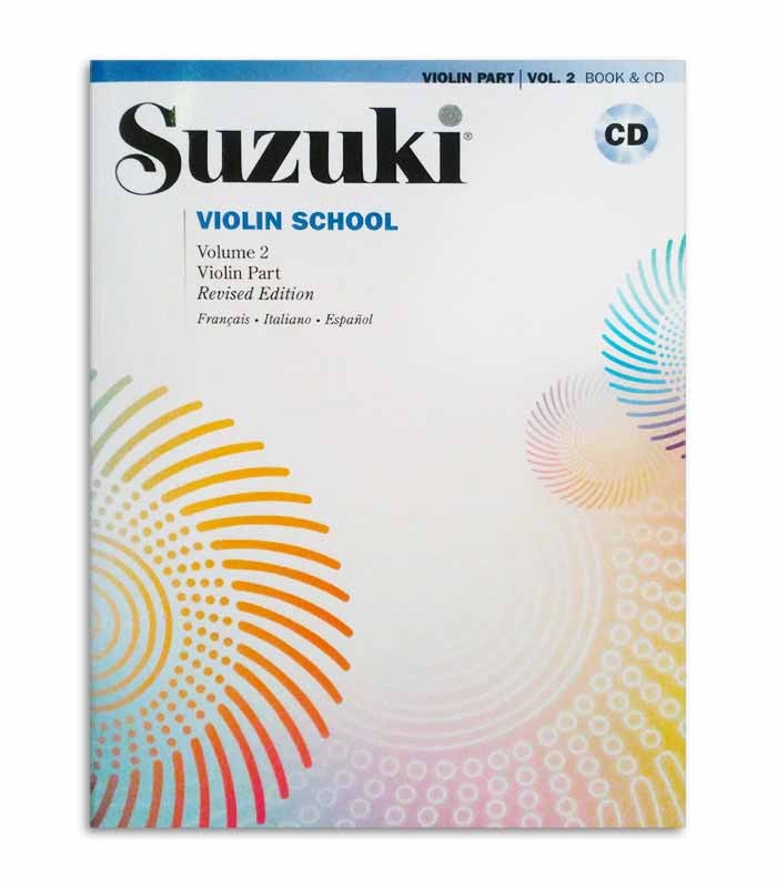 Book Suzuki Violin School Vol 2 FR IT ES MB296