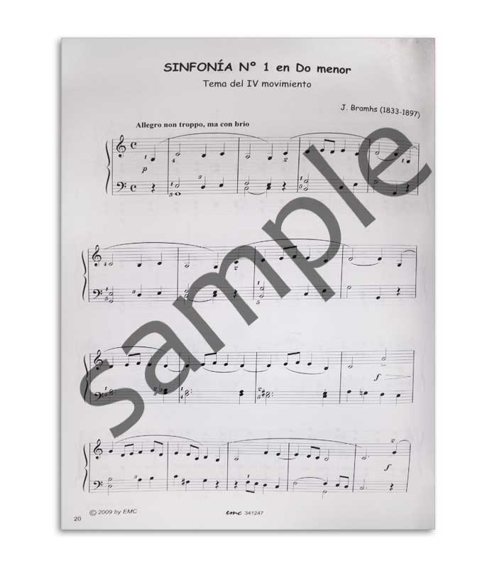 Book Clásicos y Populares para Piano Fácil Vol 5 EMC341247