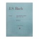 Livro Bach Französsische Suiten HN593