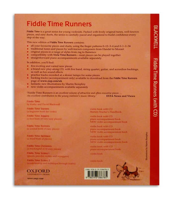 CD A third book of pieces for violin Fiddle Time Sprinters