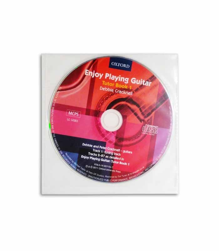 Book Debbie Cracknell Enjoy Playing Guitar Book 1 with CD OXF61347