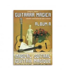 Eurico Cebolo Book Metodo Guitarra M叩gica �lbum A with CD GTM Alb A