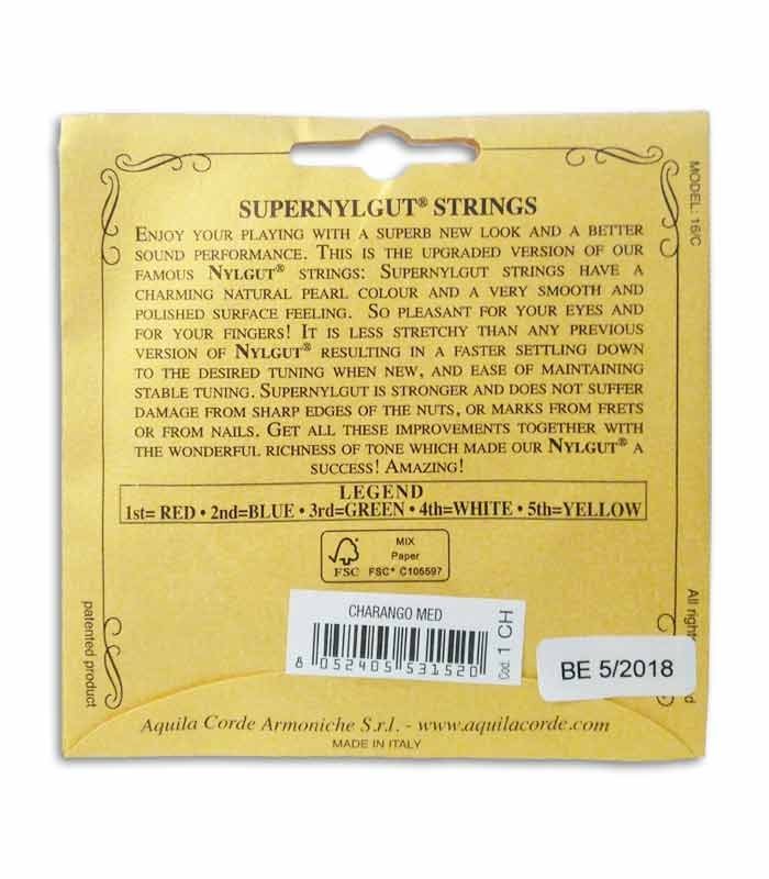 String Set Aquila 1CH for Charango