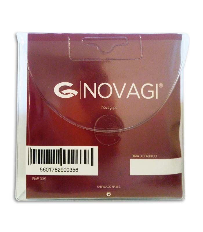 Back of package of string set Dragão 035 