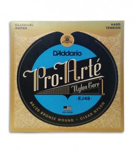 String Set DAddario EJ48 for Classical Guitar Heavy Tension
