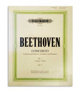 Book Peters Beethoven Concerto N 1 Opus 15 EP2894A