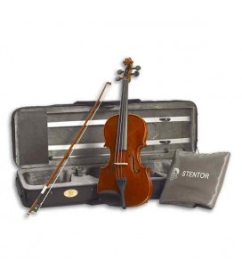 Photo of violin Stentor Conservatoire 3/4 with the bow and case