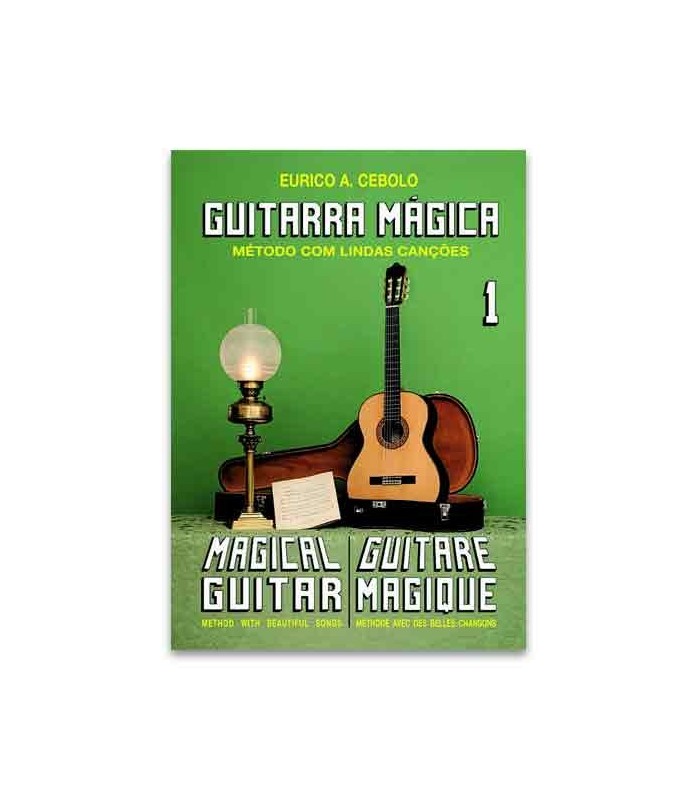 Eurico Cebolo Método Guitarra Mágica No 1 com CD GTM1