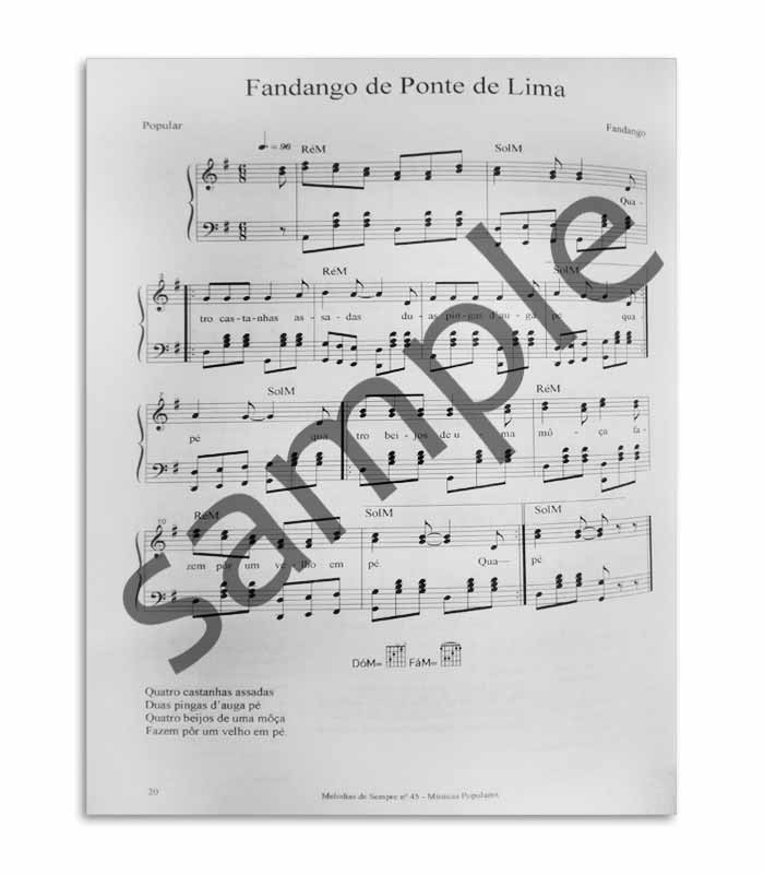 Book Melodias de Sempre 45 Populares