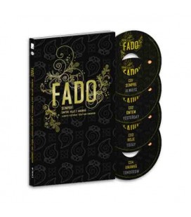 Sevenmuses Book Fado Sempre Ontem Hoje e Amanhã with 4 CDs